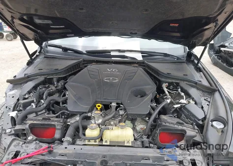 2021 Infiniti Q50 Red Sport 400 Awd z USA, uszkodzony, nr VIN JN1FV7DR8MM880072